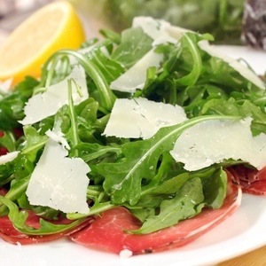 Arugula Salad with Coppa and Pecorino