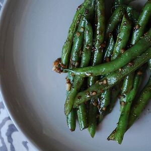 Asian Garlic Green Beans