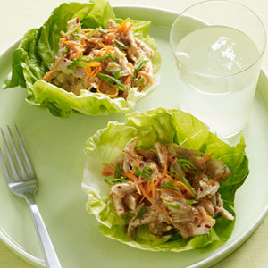 Asian Chicken Salad Lettuce Cups