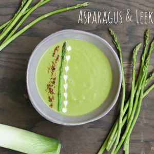 Asparagus & Leek Soup