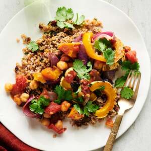 Autumn Vegetable Tagine with Bulgur Wheat