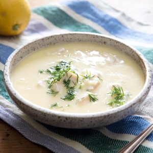 Avgolemono Soup (Greek Lemon-Egg Chicken Soup) Recipe