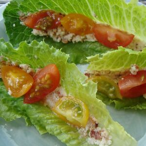 BLT Wrapped Bites with Feta Cheese