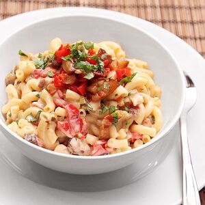 Bacon and Pimento Macaroni and Cheese Recipe