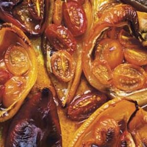 Baked Peppers for a Summer Lunch Recipe