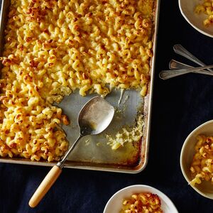 Baking Sheet Macaroni and Cheese