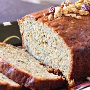 Banana Bread with Granola