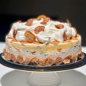 Banana Cream Pudding + Ritz Cracker Crust Ice Cream Cake