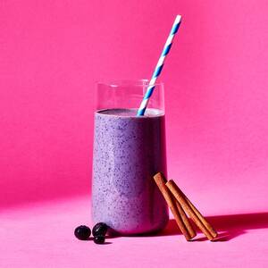 Banana-Blueberry Smoothie With Tahini