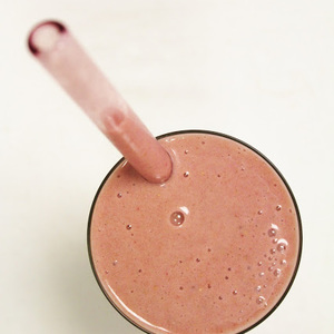 Banana Strawberry Milkshake