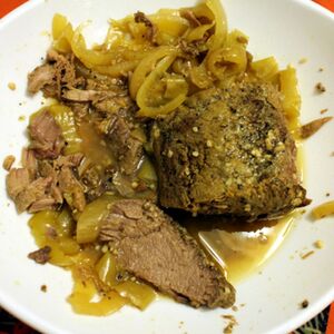 Banana Pepper Pot Roast