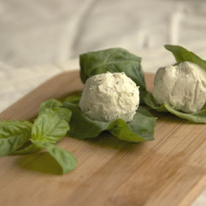 Basil-Wrapped Goat Cheese recipes