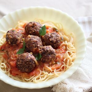 Bean meatballs