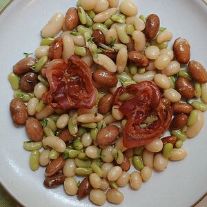 Bean Salad with Pancetta