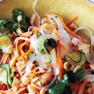 Bean Thread Noodles with Pickled Vegetables