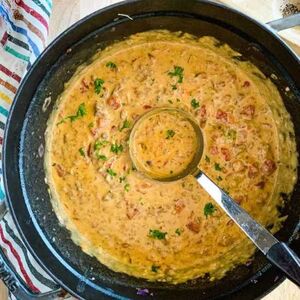 Beefy Velveeta Cheese Soup (Keto Friendly!)