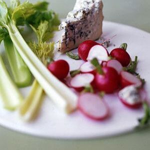 Blue Cheese with Crudites