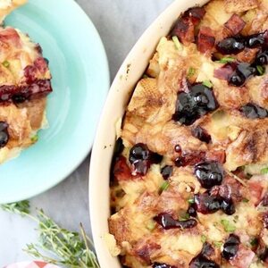 Blueberry Breakfast Strata