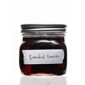 Brandied Cherries with Vanilla Bean