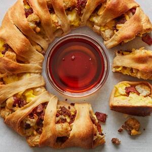 Breakfast Crescent Ring