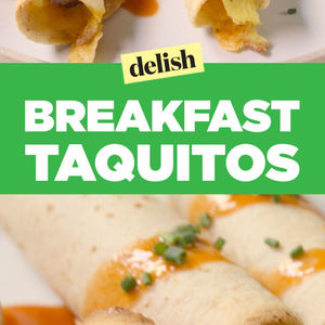 Breakfast Taquitos