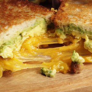 Breakfast Grilled Cheese