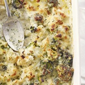 Broccoli & cauliflower cheese