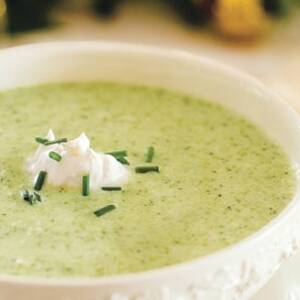 Broccoli-Mascarpone Soup