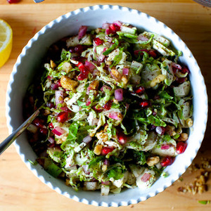 Brussels Sprouts, Apple and Pomegranate Salad recipes