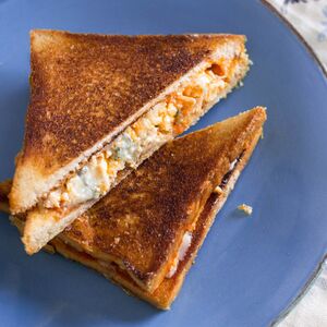 Buffalo Chicken Grilled Cheese Sandwich Recipe