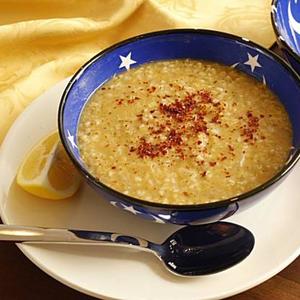 Bulgur & Red Lentil Soup