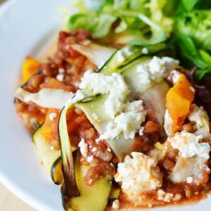 Butternut, Lentil & Feta Pasta Free Lasagne