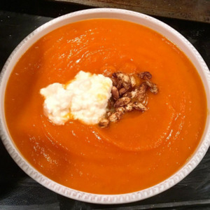 Butternut Sqaush Tomato Soup