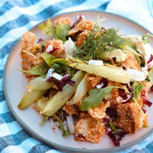 Canned Tomato Panzanella