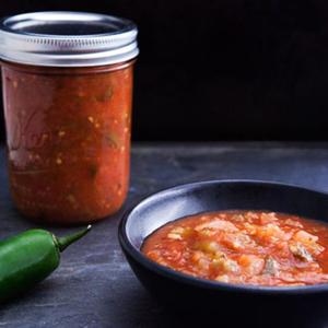 Canned Tomato Salsa