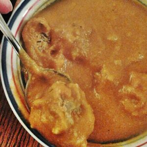 Cardamom Carrot Meatball Soup