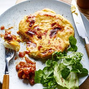 Cauliflower rarebits