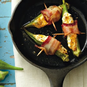 Cheese And Bacon Okra Poppers recipes