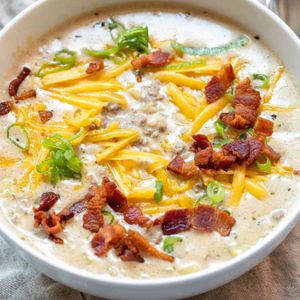 Cheeseburger Soup