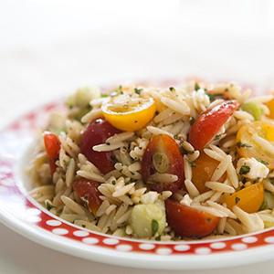 Cherry Tomato Orzo Salad