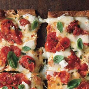 Cherry Tomato Pizza Margherita