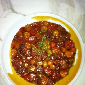 Cherry Tomato Tarte Tatin