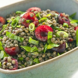 Cherry-Lentil Salad