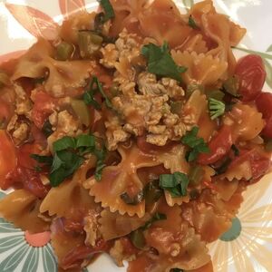 Chicken Sausage Pasta - Adapted from One Pan Pasta