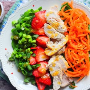 Chicken & Strawberry Salad