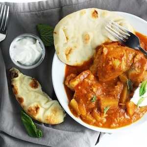 Chicken in Indian Spiced Tomato Sauce