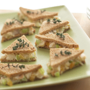 Chicken Salad Tea Sandwiches