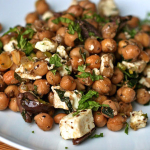 Chickpea Salad with Cumin Vinaigrette Recipe