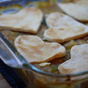 Chickpea-Vegetable Pot Pie