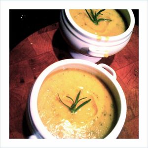 Chickpea Soup with Rosemary